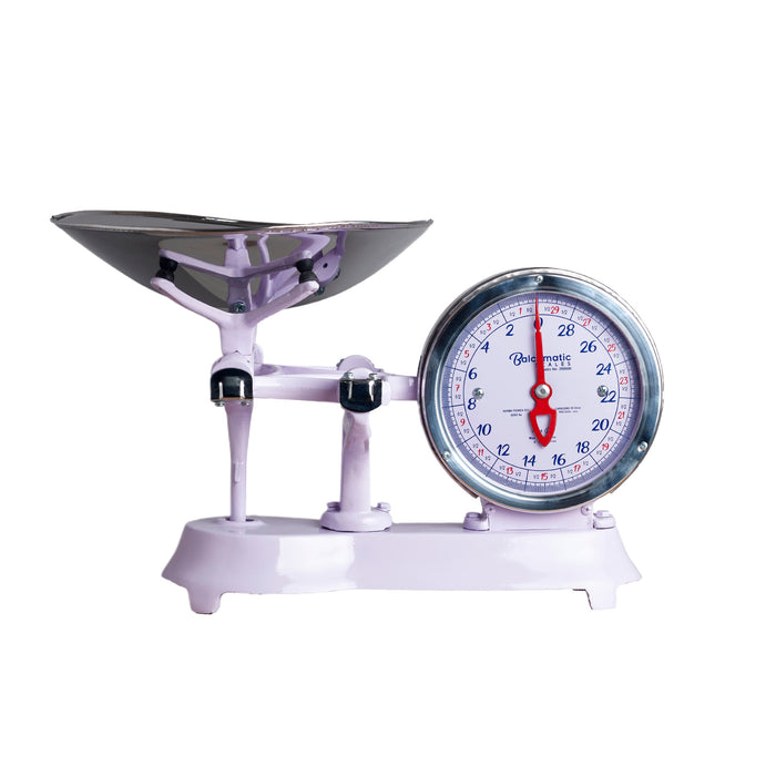 Balanza de Mostrador Balcomatic Platón Acero Inoxidable de 40 LB / 20 KG T. ESPECIAL ME-14