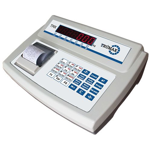 El indicador de peso con impresora térmica incorporada te brinda la función de acumulación de pesadas, te brinda la opción de imprimir manualmente o de manera automática, tiene conexión a PC y display remoto simultanea.