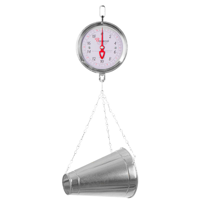 Balanza de Colgar o mecanica de reloj, con resorte, analoga.