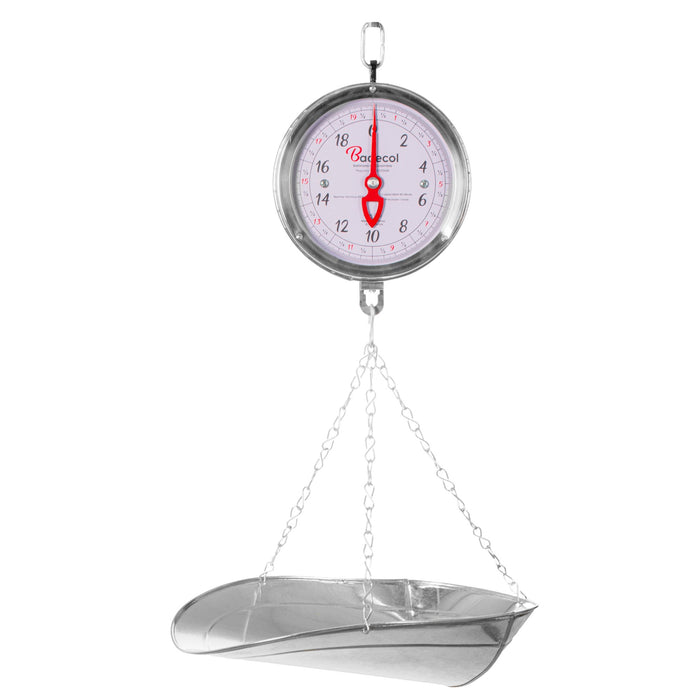 Balanza de Colgar o mecanica de reloj, con resorte, analoga.