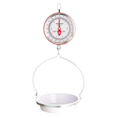 Balanza Bascula de colgar o mecanica de reloj detecto, con resorte, analoga.