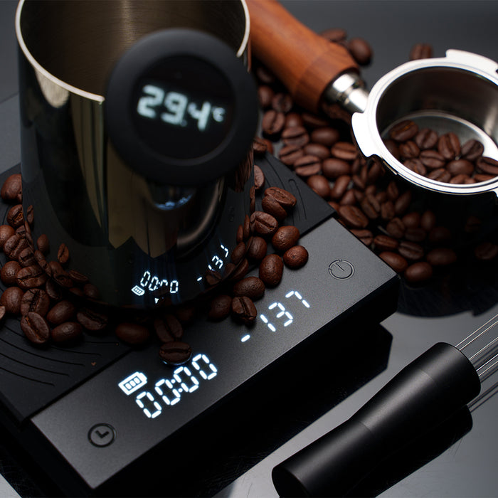 Prepara el café perfecto en casa con balanzas grameras especializadas en granos de café