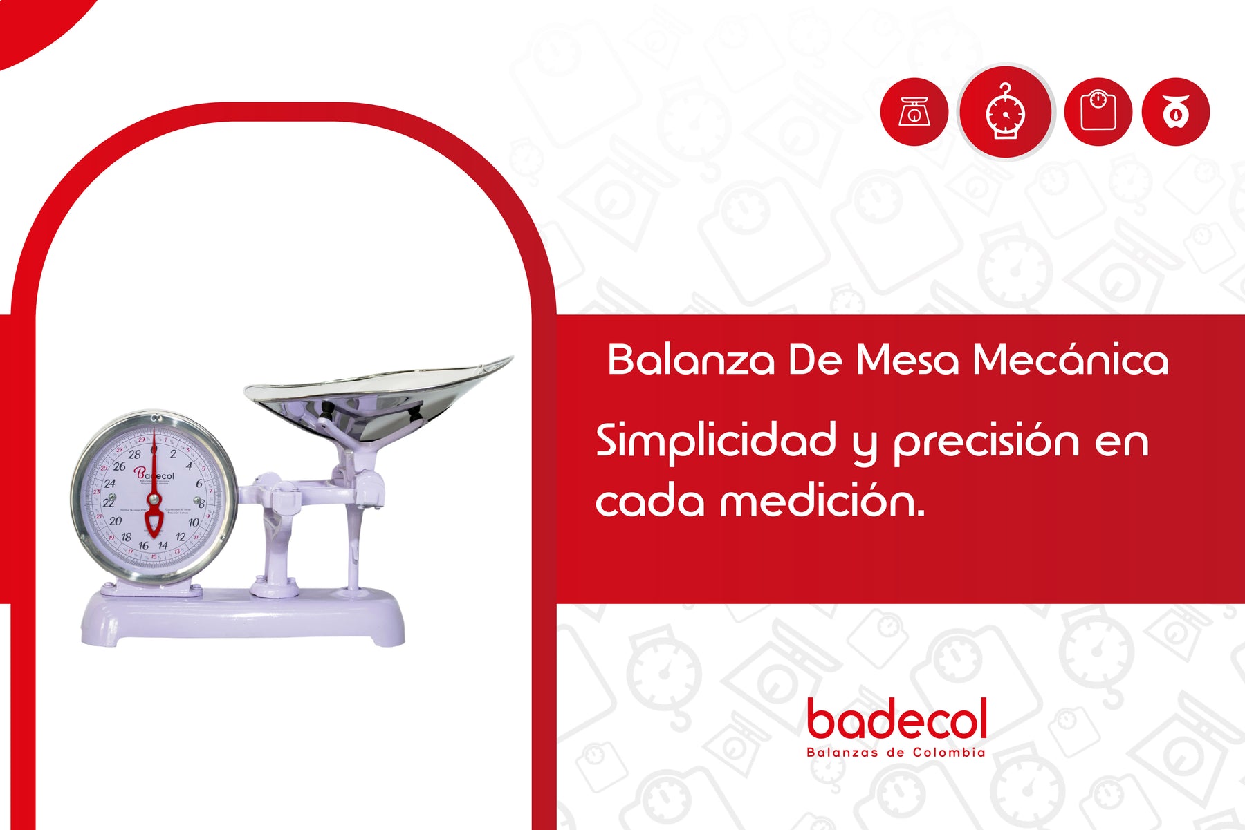 Balanza de Mesa Mecánica: Simplicidad y Precisión en Cada Medición