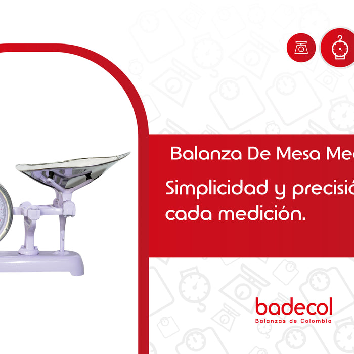 Balanza de Mesa Mecánica: Simplicidad y Precisión en Cada Medición