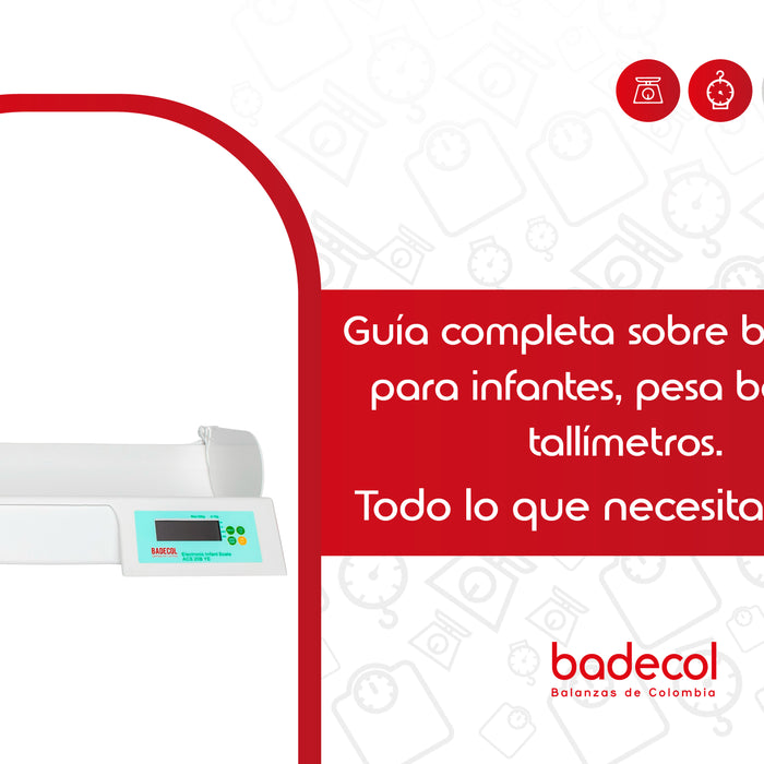 Guía Completa sobre Balanzas para Infantes, Pesabebés y Tallímetros: Todo lo que Necesitas Saber