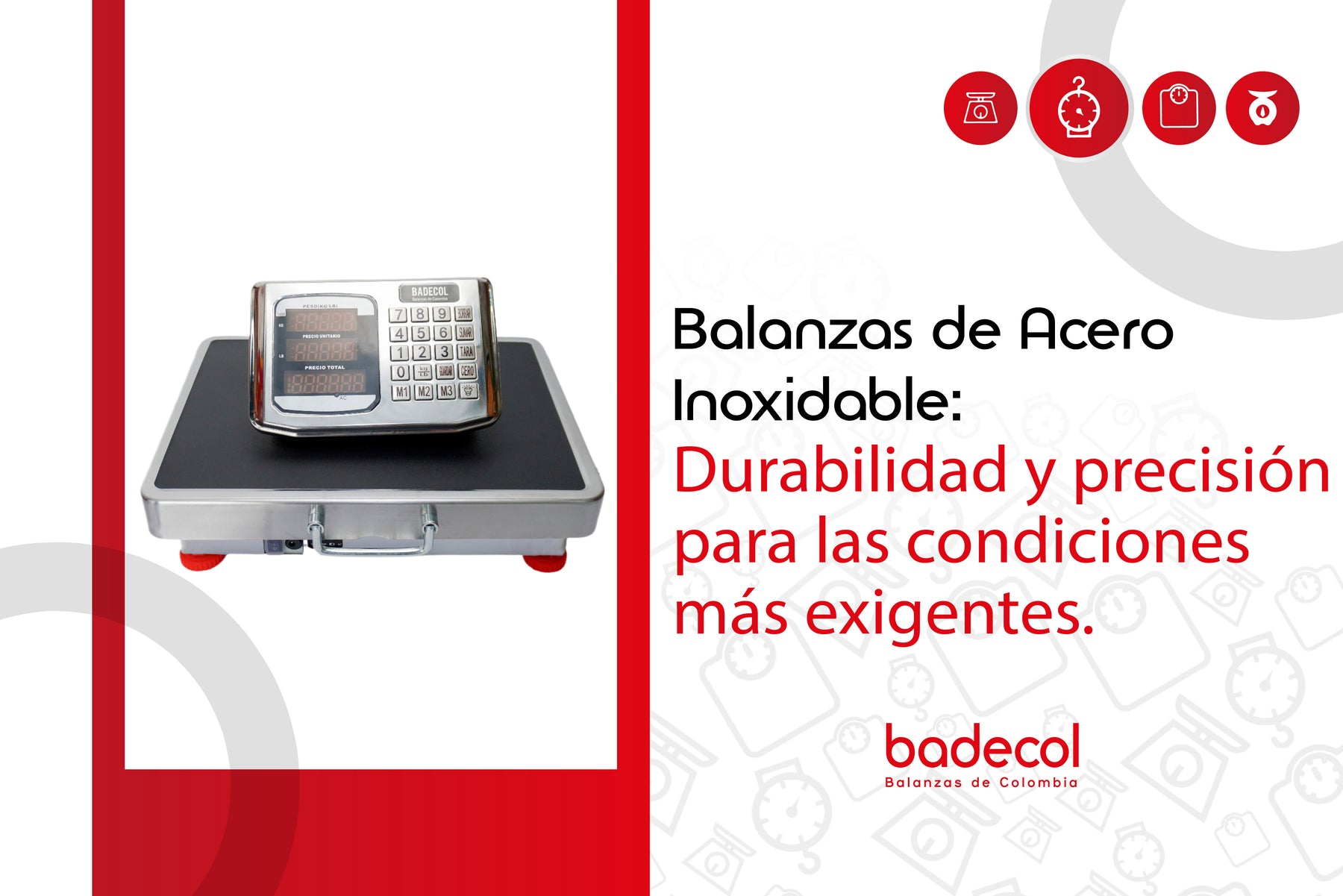 Balanzas de Acero Inoxidable: Durabilidad y Precisión para las Condiciones Más Exigentes