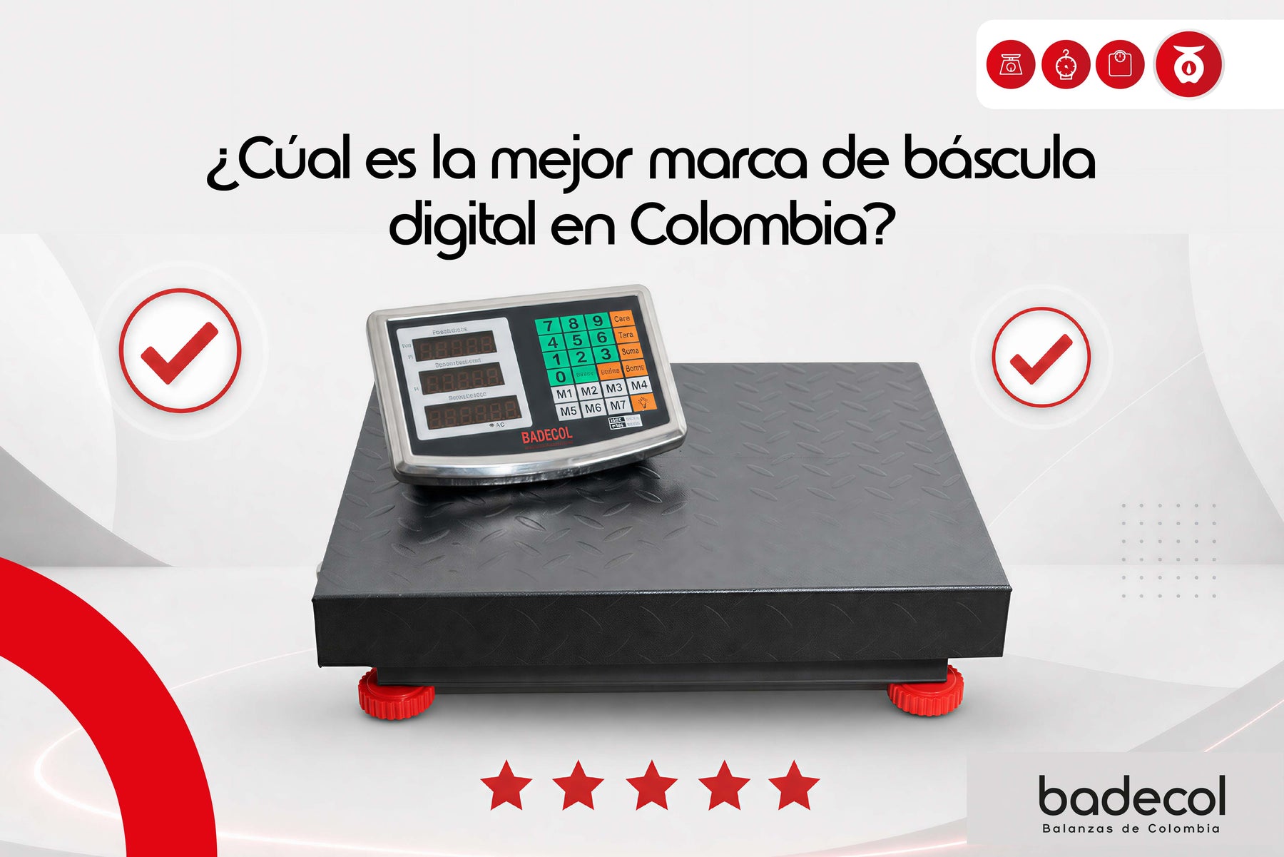 ¿Cuál es la mejor marca de báscula digital en Colombia?