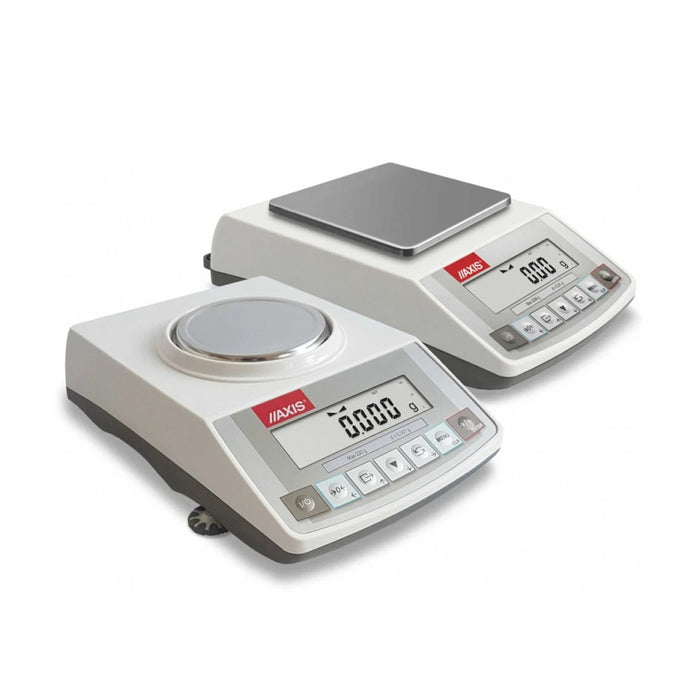La balanza Axis de alta precisión, Clase II, calibración automática, display grafico LCD, con puertos de comunicación RS232C y USB. Puede ser usada en aplicaciones de metrología legal si se solicita con declaración de conformidad, cuenta con certificación CE, cumple GLP, cuenta con funciones especiales para conteo de piezas, peso por porcentaje, acumulación de pesadas, y pesaje colgante