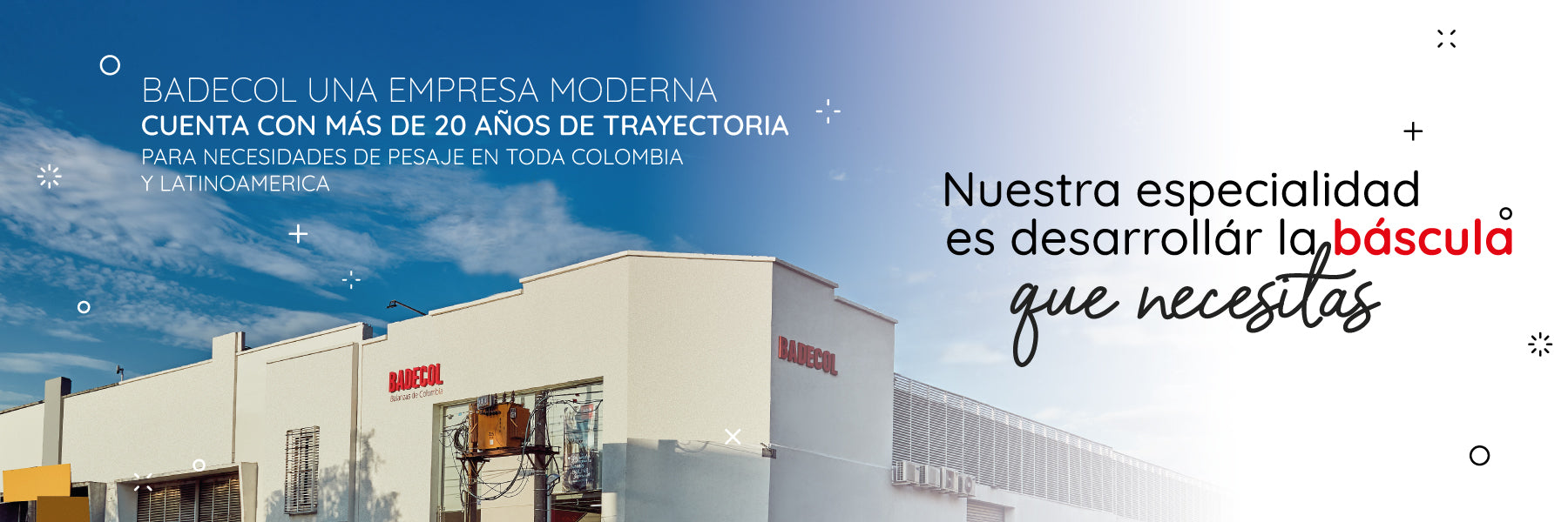 fachada badecol balanzas de colombia