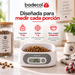 Balanza gramera digital para mascotas Badecol, ideal para medir la cantidad exacta de alimento de perros y gatos de forma práctica, rápida y confiable.

Su diseño tipo plato medidor permite controlar mejor las porciones diarias de comida, evitando excesos, desperdicios y ayudando a mantener una rutina de alimentación más organizada para tu mascota.