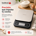 La balanza digital EK 2407H, es una herramienta versátil y precisa, ideal para cocinas profesionales, repostería, cafeterías y laboratorios.


Fabricada con una resistente plataforma de acero inoxidable con acabado antihuellas, esta báscula incluye función de medición de líquidos (agua y leche), su diseño cuenta con certificación IPX6 a prueba de agua, lo que la hace perfecta para ambientes exigentes.
