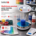 La balanza Picaxo es de propósito general que provee mediciones rápidas y precisas, el diseño innovador del equipo permite que pueda ser utilizado en diversos sectores de la industria como preparación de mezclas, pinturas, recetas y todas aquellas aplicaciones en las que se necesite una muy buena precisión.
