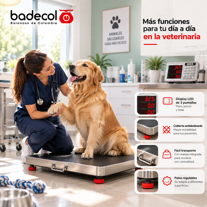 La bascula electrónica inalámbrica es ideal para pesar paquetes de tamaño mediano, de mayor uso en el área industrial, dado que por su tamaño y capacidad, favorece el recibo o despacho de mercancía en medianas cantidades o pesos