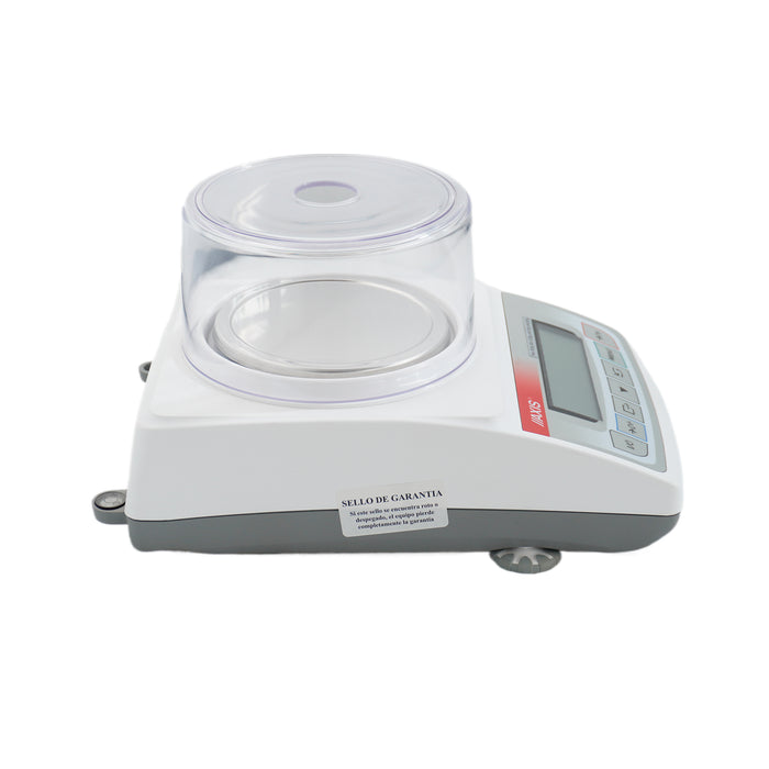 La balanza de precisión AXIS ATA 520 g es un equipo diseñado para realizar pesajes exactos, estables y confiables en procesos donde se requiere alta precisión. También conocida como balanza de alta precisión, báscula de precisión, balanza para laboratorio o balanza gramera de precisión, es ideal para laboratorios, farmacias, joyerías, universidades, centros de investigación, control de calidad e industrias.

Este modelo cuenta con calibración externa e interna, función de conteo de piezas.