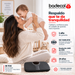 Bascula Balanza Badecol que Por su modelo, capacidad y facilidad de manejo, este modelo es uno de los más atractivos para Pesar a la madres y sus infantes o bebes en consultorios, hospitales, centros médicos, entre otras entidades de salud. Ideal para Seguimiento de peso para personas. Fácil de usar. Fácil de transportar gracias a su peso y material de fabricación en plástico, especialmente diseñada para uso médico o del hogar.