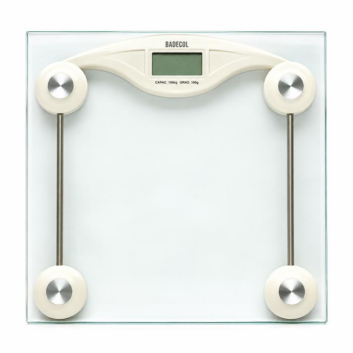 Bascula Balanza pesa persona que Por su modelo, capacidad y facilidad de manejo, este modelo es uno de los más atractivos para consultorios, Hospitales, Centros Médicos, etc.  Fabricada en acero inoxidable, vidrio templado y plástico.