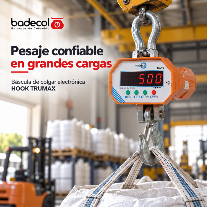Báscula de Colgar Electrónica HOOK