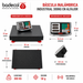 Báscula Inalámbrica Industrial 300KG Badecol,  es ideal para pesar paquetes de tamaño mediano, de mayor uso en el área industrial, dado que por su tamaño y capacidad, favorece el recibo o despacho de mercancía en medianas cantidades o pesos.