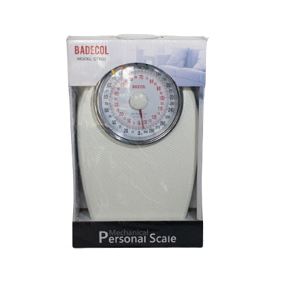 Balanza Bascula pesa persona Badecol DT602, Las básculas pesa personas analogas de grado medico y de funcionamiento mecánico son una herramienta esencial en todo tipo de entorno médico.