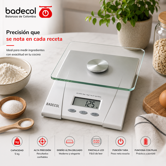 Balanza Gramera Digital CAP 5KG EK-5055