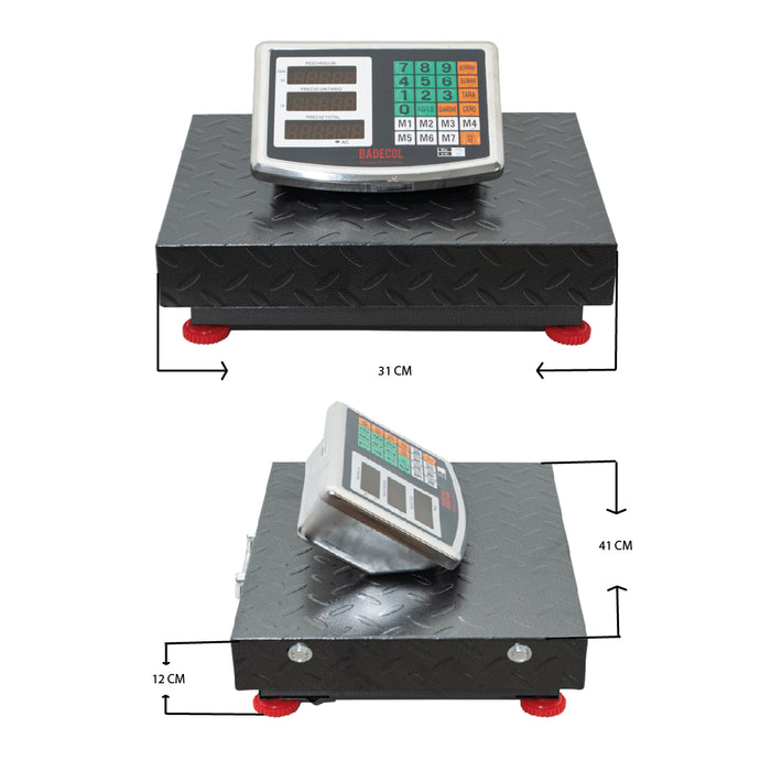 Báscula Inalámbrica Industrial 150KG
