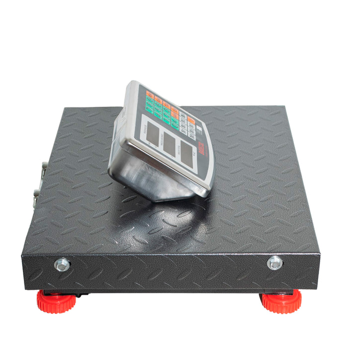 Báscula Inalámbrica Industrial 300KG Badecol,  es ideal para pesar paquetes de tamaño mediano, de mayor uso en el área industrial, dado que por su tamaño y capacidad, favorece el recibo o despacho de mercancía en medianas cantidades o pesos.