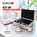 Pesas patrón clase M1 de precisión media o de trabajo, destinadas para la verificación o calibración instrumentos de pesaje. Certificables, fabricadas en acero inoxidable con acabado brillo espejo, de diseño cilíndrico, con cavidad de ajuste y alta resistencia a la corrosión.