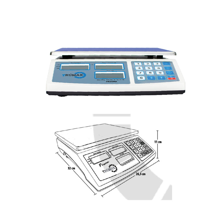 Balanza de Mesa Electrónica contadora PRIXMA