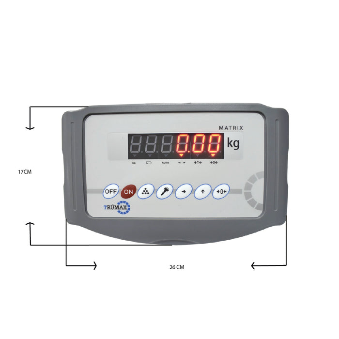Indicador Solo Peso Multifuncional Matrix 7 Teclas