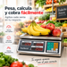 La Balanza Liquidadora Badecol 40 kg es ideal para tiendas, fruver, graneros y negocios que venden productos por peso. Su sistema de cálculo automático permite visualizar peso, precio y valor total de forma rápida y precisa, facilitando la atención al cliente y reduciendo errores en cada venta.