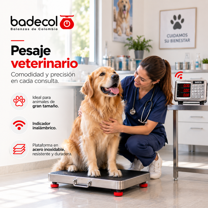 La bascula electrónica inalámbrica es ideal para pesar paquetes de tamaño mediano, de mayor uso en el área industrial, dado que por su tamaño y capacidad, favorece el recibo o despacho de mercancía en medianas cantidades o pesos