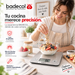 La Balanza Gramera Digital BADECOL EK-8810 combina precisión, diseño y facilidad de uso para ayudarte a controlar mejor las cantidades en cada preparación.

Cuenta con capacidad de hasta 5 kg y división de 1 g, ideal para pesar ingredientes, controlar porciones y preparar recetas de cocina, repostería y panadería. Su superficie en acero inoxidable ofrece un acabado moderno, resistente y fácil de limpiar.

Además, permite medir el volumen de agua y leche, convirtiéndose en una herramienta práctica para difer