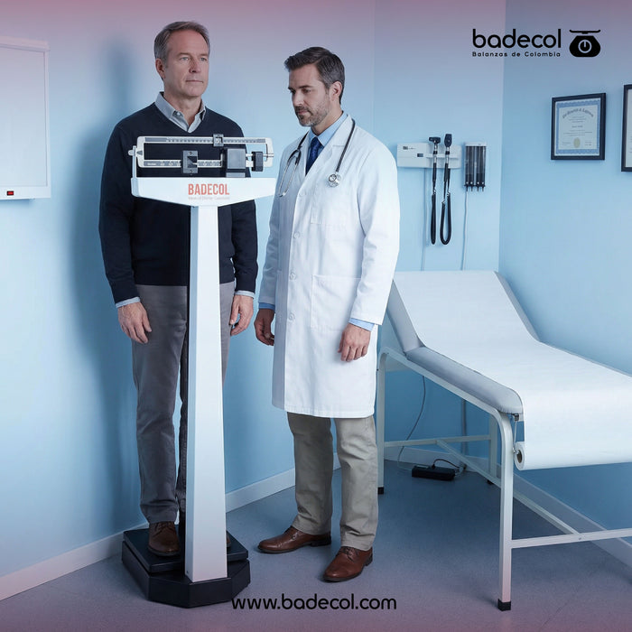 Báscula Mecánica con Tallímetro CAP 200KG RGTA 200