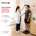 El estadimetro o tallímetro; análogo es un dispositivo utilizado en el sector médico para medir la altura de adultos de forma precisa y confiable. Esta herramienta se utiliza con frecuencia en hospitales, clínicas y consultorios médicos para llevar un registro de la estatura de los pacientes y monitorear su desarrollo físico. Los tallímetros análogos son fáciles de usar y altamente precisos, lo que los hace ideales para mediciones médicas.