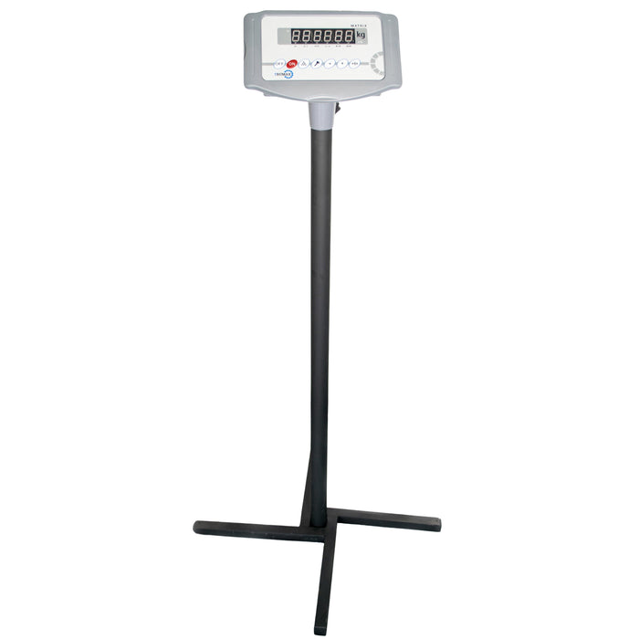 Bascula Balanza fabricada en tubo estructural de alta resistencia, especial para trabajo pesado, plataforma en lamina alfajor calibre 3/16 que se adapta a sus necesidades para obtener un control de entradas y salidas de productos, control de inventario, ahorro de tiempo y dinero en operaciones de verificación de peso.