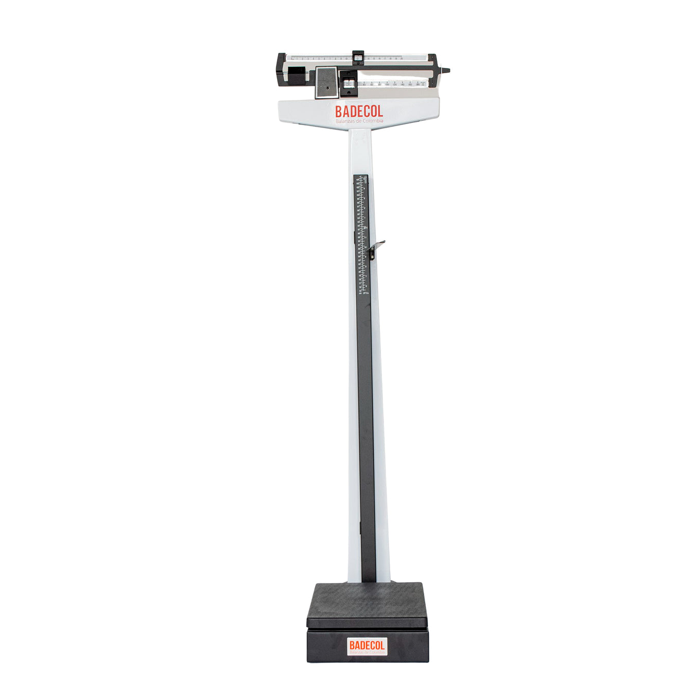 La bascula con tallímetro RGTA 200 Badecol, es ideal para los consultorios, centros médicos, hospitales y clínicas. Permite tener en una sola báscula la medición del peso corporal y estatura del paciente.