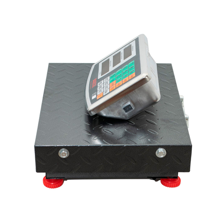 Báscula Inalámbrica Industrial 150KG Badecol,  es ideal para pesar paquetes de tamaño mediano, de mayor uso en el área industrial, dado que por su tamaño y capacidad, favorece el recibo o despacho de mercancía en medianas cantidades o pesos.