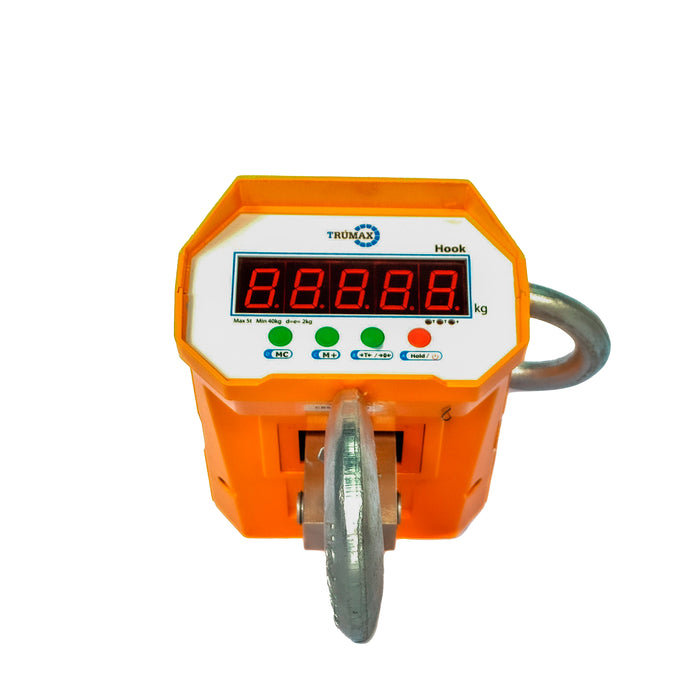 La Báscula de colgar Hook, cuenta con numerosas funciones que facilitan las labores del pesaje requerido en el sector industrial como acumulación de pesadas, congelamiento de peso, auto apagado, entre otros. Su fácil manejo y precisión son características importantes que permiten que estas básculas trabajen en ambientes comerciales y/o industriales.